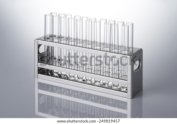 many test tube and the\
test tube rack