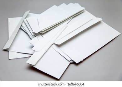 Many White Envelopes