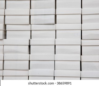 Many White Shoe Boxes