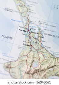 Map Of Auckland