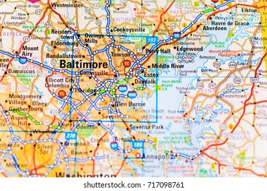 Map Of Baltimore