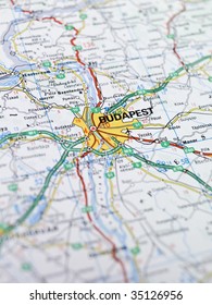 Map Of Budapest