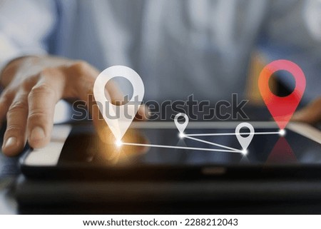 Map and car navigation app