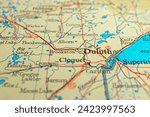 Map of Duluth, Minnesota, USA, famous places in the world, world tourism, travel destination, world trade and economy