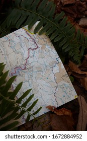 Map Exploration Blue Ridge Mountains