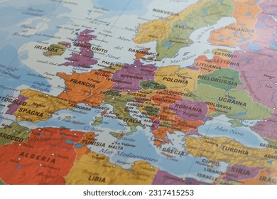 map geography city atlas cartography place nation - Shutterstock ID 2317415253