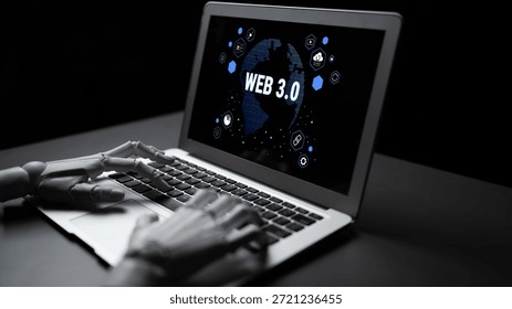 A map of global AI powered Web 3.0 decentralized applications. The ecosystem includes AI, cryptocurrency, blockchain, and decentralized finance. Motif