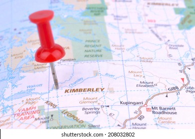 Map Of The Kimberley Australia