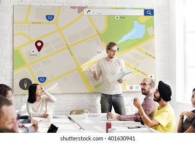 Map Location Information Web Layout Concept - Powered by Shutterstock - Get 15% off with code: PIKWIZARD15