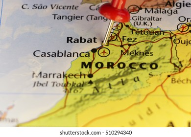 Map Morocco Pin On Capitol 260nw 510294340 