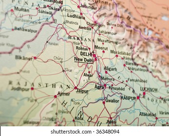 Map Of New Delhi