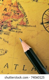 Map Pencil Stock Photo 74060125 | Shutterstock