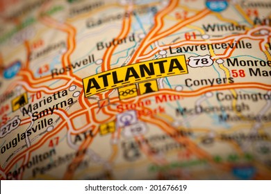 Map Photography Atlanta City On 260nw 201676619 