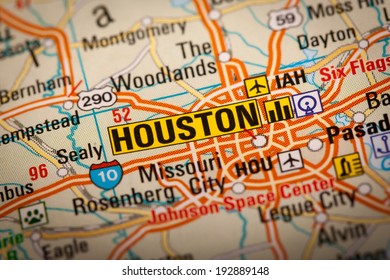 954 Houston road map Images, Stock Photos & Vectors | Shutterstock