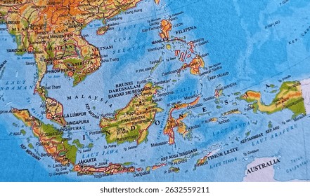 Map of the State of Indonesia, indonesia map