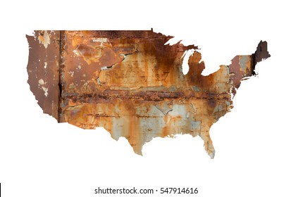 rust belt map