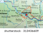 Map view of Hamburg