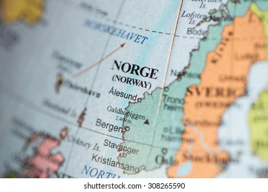 Oslo Norway Map Stock Photos Images Photography Shutterstock