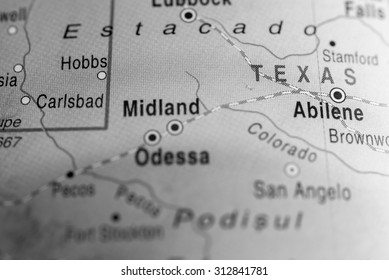 Map view of Texas State