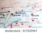 Map view of Tianjin