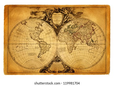 map of world 1752