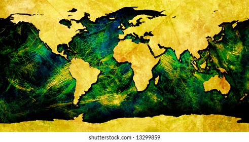 Map of the world - Powered by Shutterstock - Get 15% off with code: PIKWIZARD15