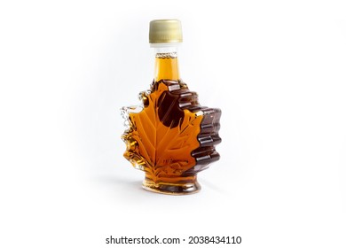 Maple Leaf Jar With Canadian Maple Syrup