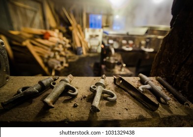 Maple Sugar Spouts In Sugar House