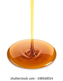 Maple syrup isolated on a white background