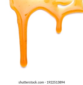 Maple syrup isolated on white background