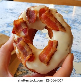 Maple-glazed Bacon Doughnut