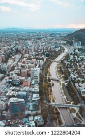 Mapocho River, Santiago De Chile 