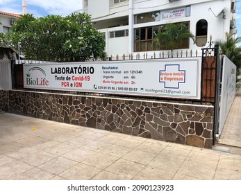 Maputo, Mozambique - December 09th 2021: BioLife Is One Of The Most Recommended Laboratories For Testing Covid 19 In The City Of Maputo, Capital Of Mozambique.