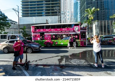 Mar 20, 2022 People Participating In The Presidential Campaign. Pasig City, Metro Manila, Philippines