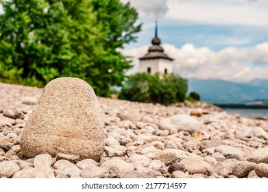 Liptovská Mara Is A Water Reservoir In The Liptov Region Below The Tatras In Slovakia