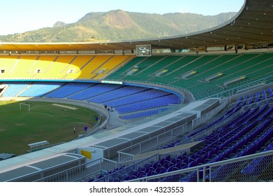 Maracana Stadium In A Empty Day