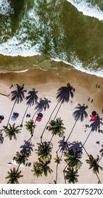 Maracas Beach Drone Shot Trinidad