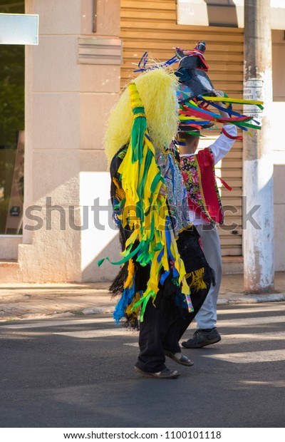 Maracatu Traditional Parade Brazilian 