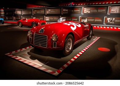 Maranello, Italy - December 1, 2021: Ferrari 125 S