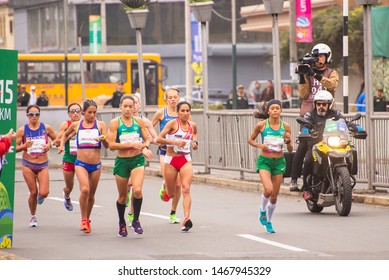 Marathon Of The Pan American Games Lima 2019 - Miraflores - Lima, Peru. July 27, 2019