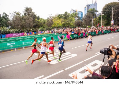 Marathon Of The Pan American Games Lima 2019 - Miraflores - Lima, Peru. July 27, 2019