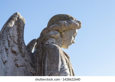 Marble Angels On Old Anglo Boer War Graves