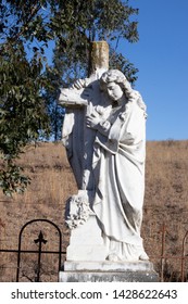 Marble Angels On Old Anglo Boer War Graves