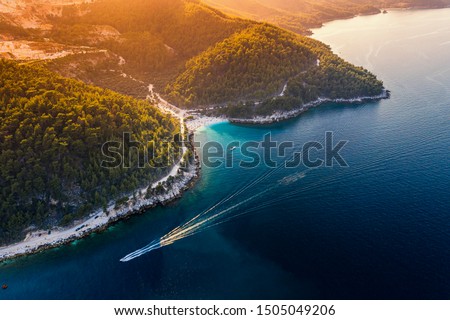 marble beach island Thassos  sea