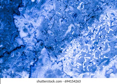 Marble blue abstract background