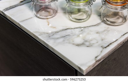 Marble, Counter Of Kitchen