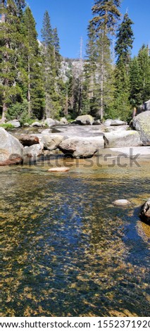 Marble Fork Kaweah River in the Sequoia National Forest