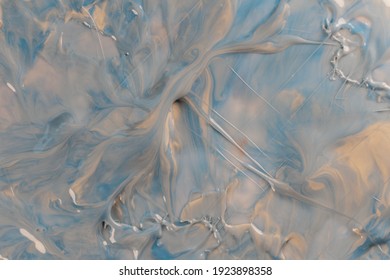 Marble gradient in shades pastel turquoise   peach color  abstract mixed color background