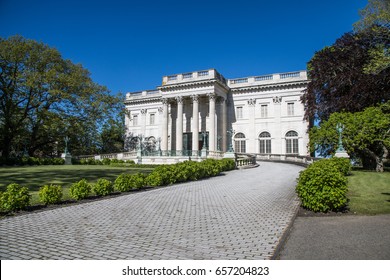 The Marble House Mansion In Newport