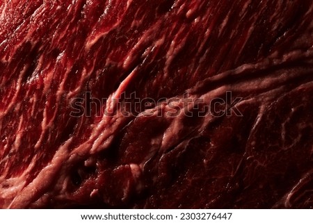 Marble meat beef steak texture close up background